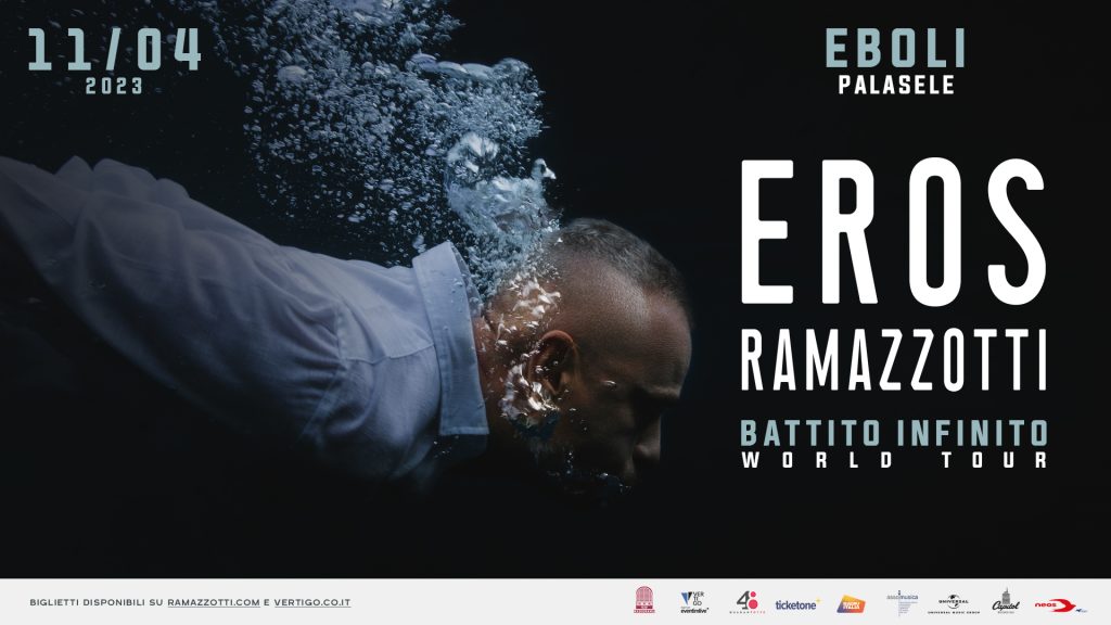 Eros Ramazzotti Concerto Eboli 14 aprile 2023